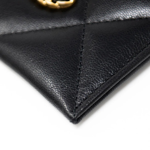 Chanel 19 Black Card Holder - Picture 6 of 10